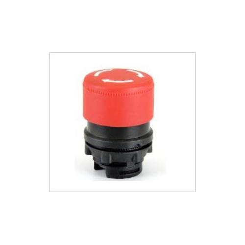 Teknic Red Mushroom Head Actuator Latching Push Button Ø 30mm, P2AMLS4